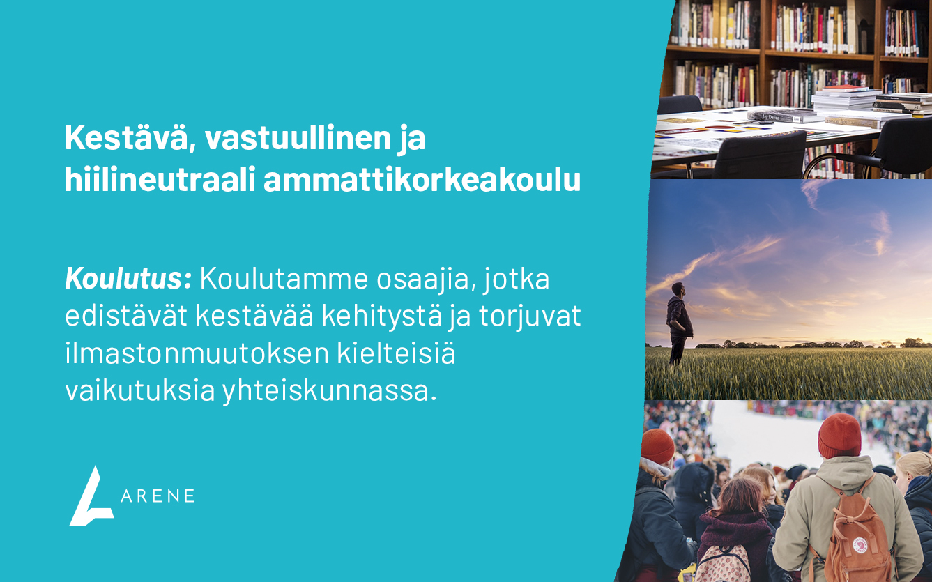 Kestävä Kehitys Osaksi Jokaisen AMK-opiskelijan Opintoja - Laurea ...