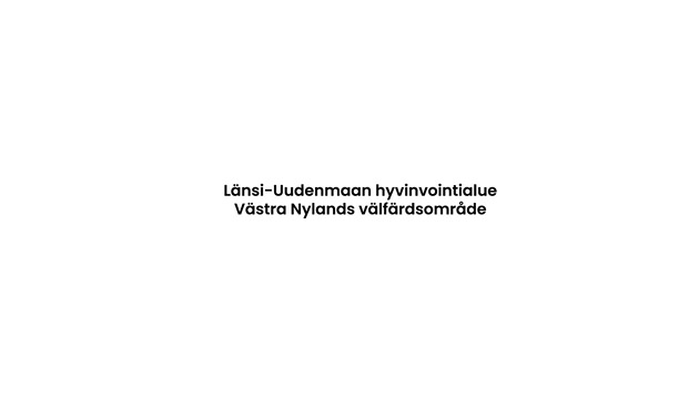 Avainkumppanimme Länsi-Uudenmaan Hyvinvointialue - Laurea ...